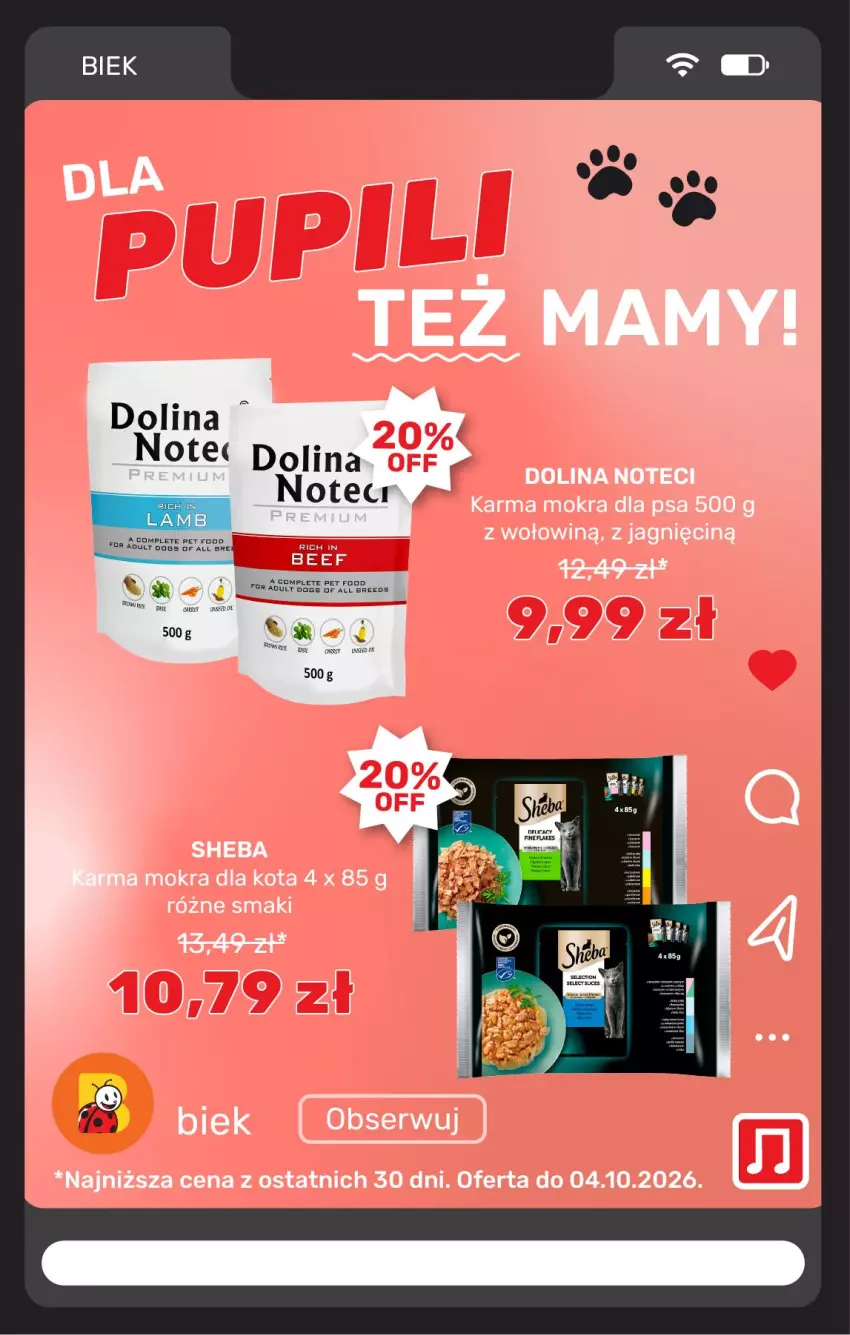 Gazetka promocyjna Biedronka - BIEK - ważna 02.10 do 09.10.2026 - strona 14
