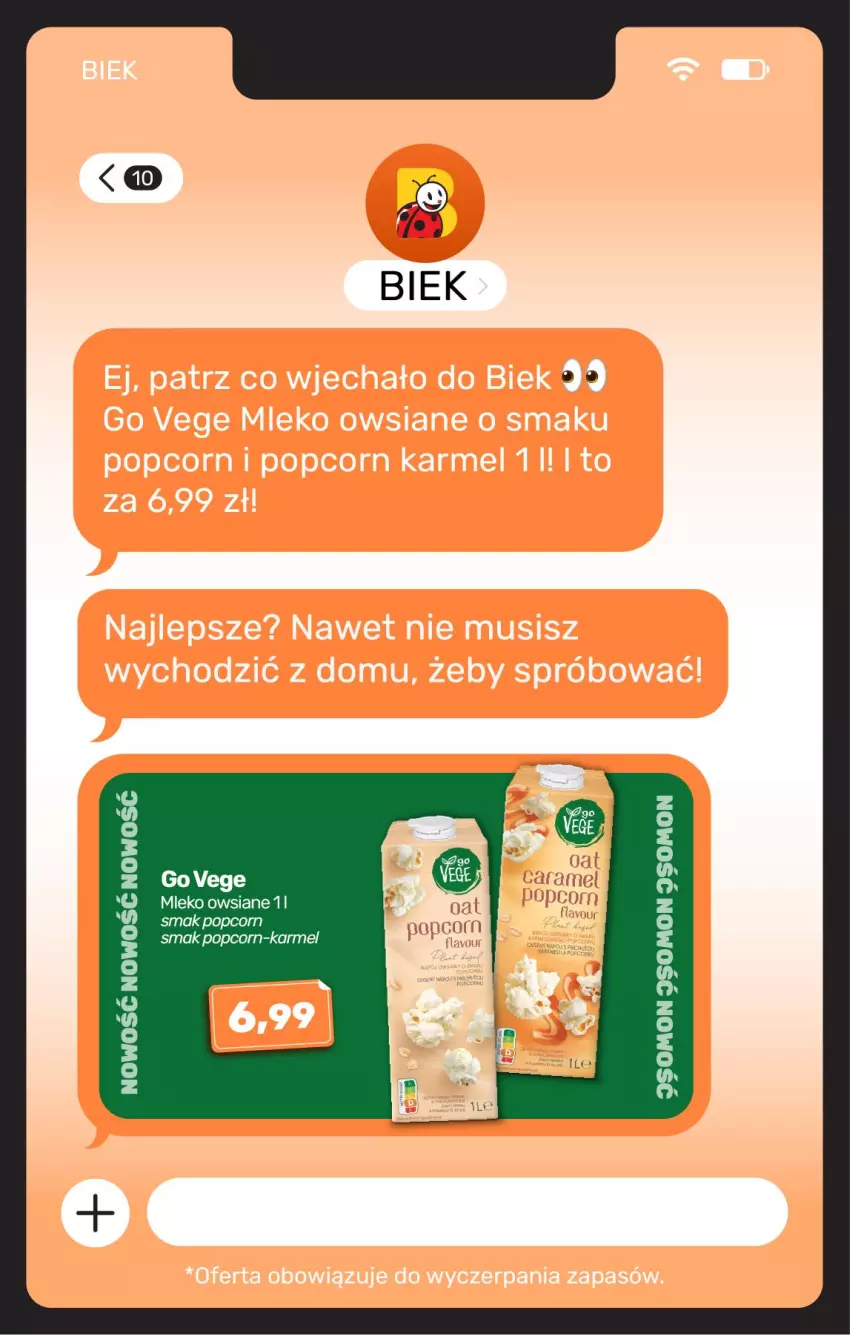 Gazetka promocyjna Biedronka - BIEK - ważna 02.10 do 09.10.2026 - strona 32 - produkty: Popcorn