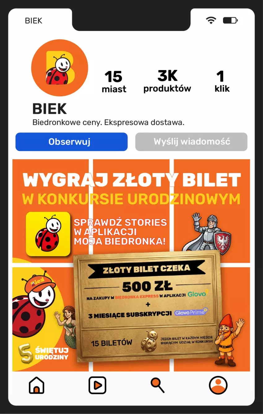 Gazetka promocyjna Biedronka - BIEK - ważna 02.10 do 09.10.2026 - strona 4 - produkty: Fa