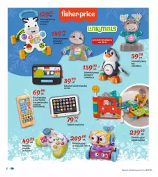 Gazetka promocyjna Carrefour - Gazetka Carrefour Zabawki - Gazetka - ważna od 28.11 do 28.11.2021 - strona 6 - produkty: Pingwin, Gra, Chodzik, Tablet, Książka, Tera, Mattel, Robot, Smartfon