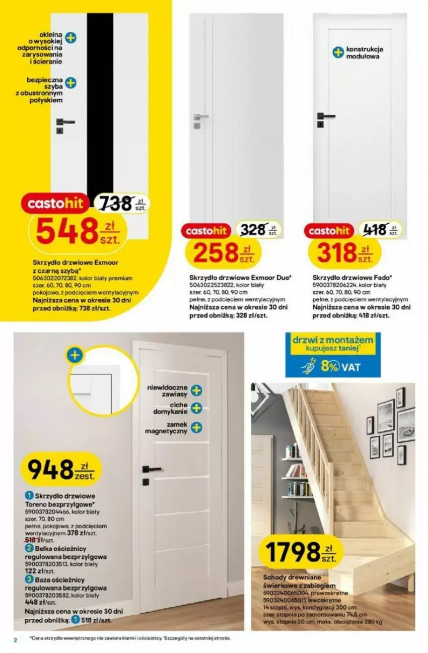 Gazetka promocyjna Castorama - ważna 09.10 do 22.10.2024 - strona 9 - produkty: Drzwi, Fa, LG, Skrzydło drzwiowe