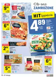 Gazetka promocyjna Intermarche - Gazetka promocyjna - Gazetka - ważna od 21.02 do 21.02.2022 - strona 15 - produkty: Feliciana, Pierogi, Frosta, Pizza, Zapiekanka, Burger