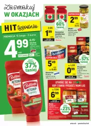Gazetka promocyjna Intermarche - Gazetka promocyjna - Gazetka - ważna od 21.02 do 21.02.2022 - strona 26 - produkty: Ketchup, Koncentrat pomidorowy, Dawtona, Prymat, Krakus, Ser, Oliwki, Pudliszki