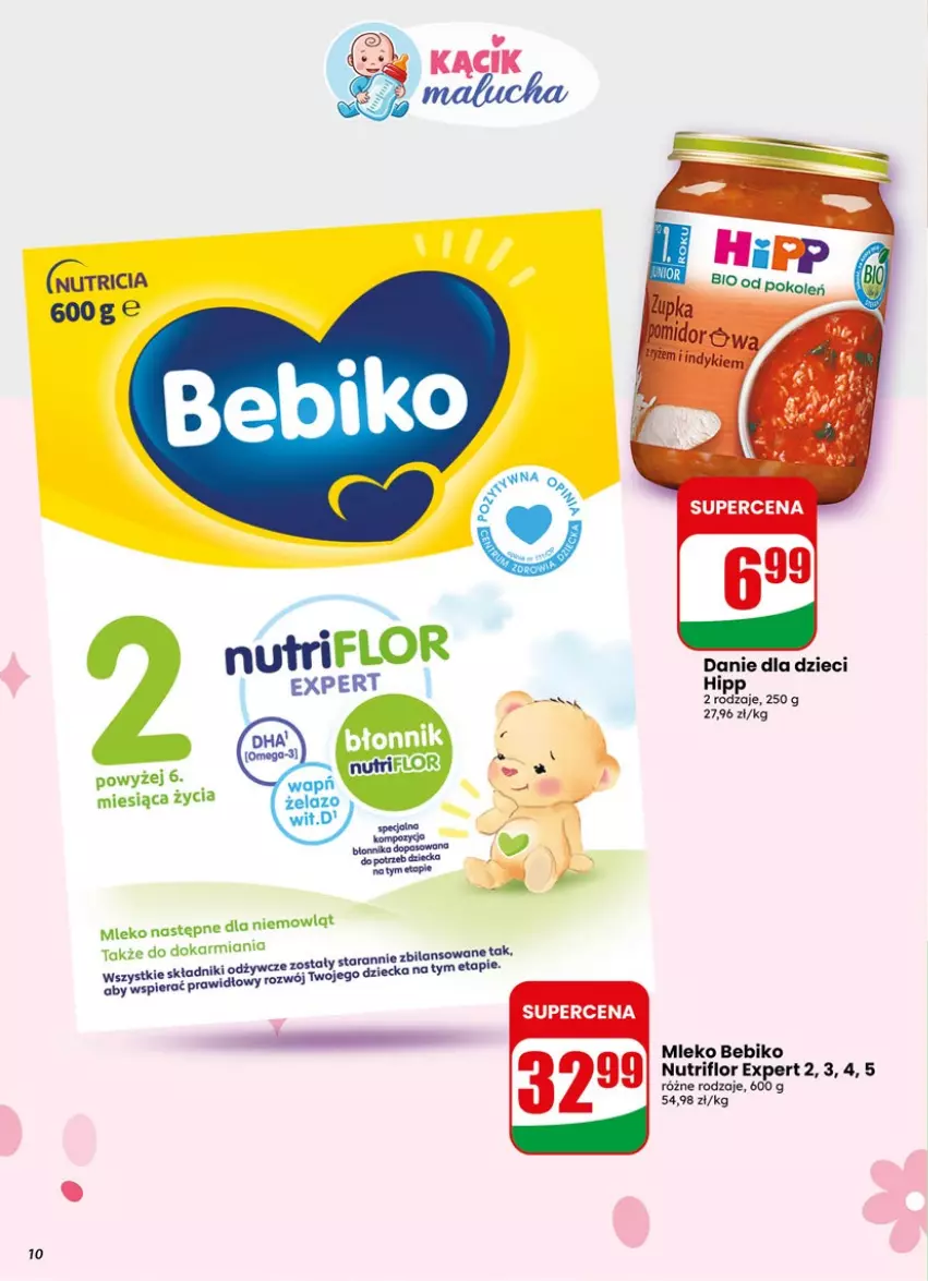 Gazetka promocyjna Dino - Gazetka 19 / 2026 - ważna 06.05 do 12.05.2026 - strona 10 - produkty: Bebiko, Danie dla dzieci, Dzieci, Karmi, Mleko, O nas