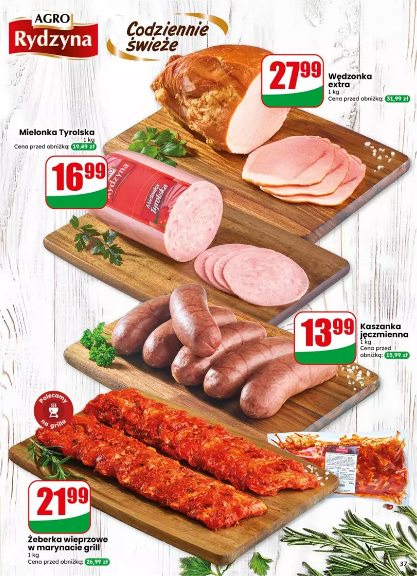 Gazetka promocyjna Dino - Gazetka 19 / 2026 - ważna 06.05 do 12.05.2026 - strona 37 - produkty: Grill, Kasza, Kaszanka, Mielonka tyrolska