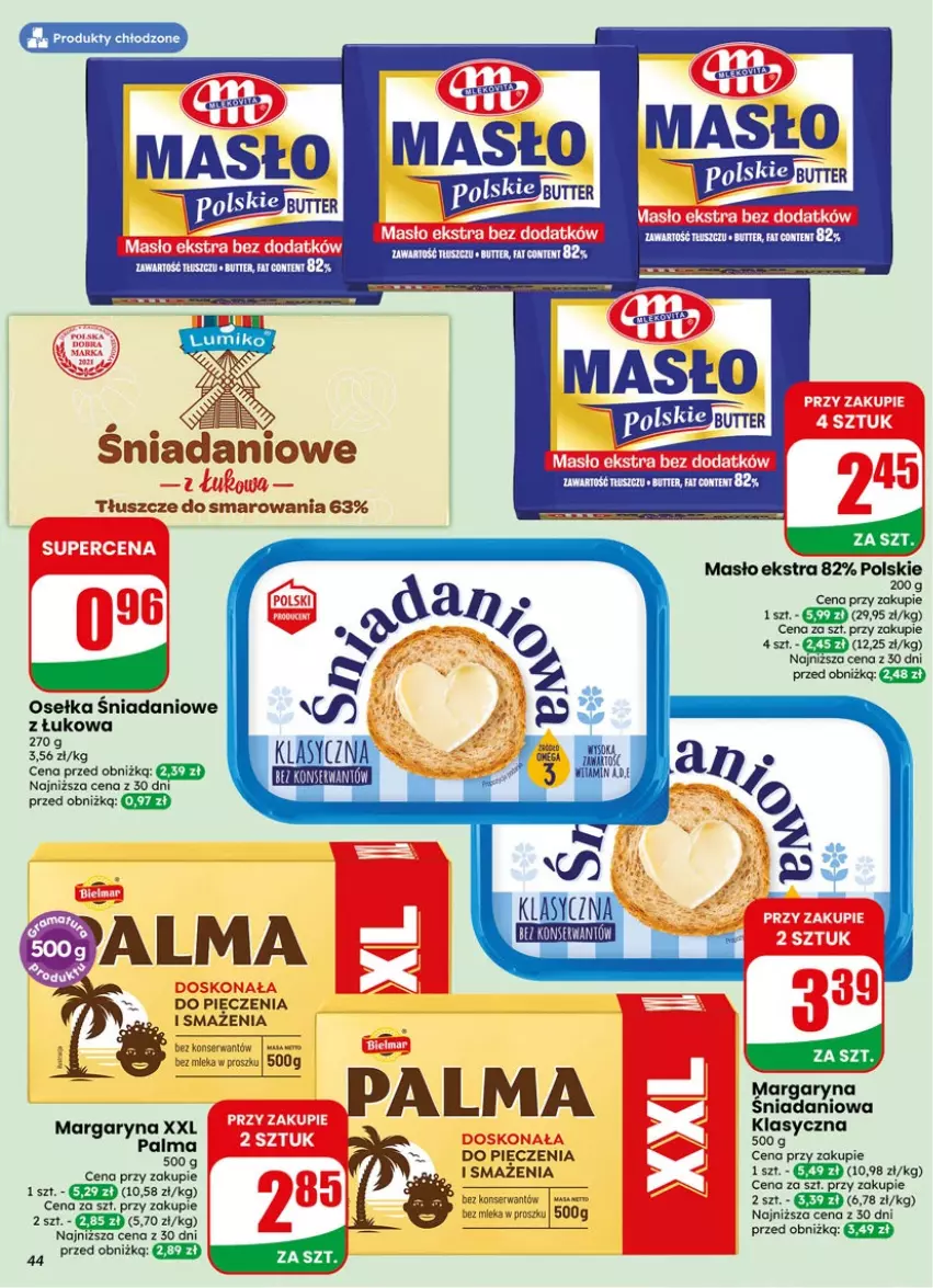 Gazetka promocyjna Dino - Gazetka 19 / 2026 - ważna 06.05 do 12.05.2026 - strona 44 - produkty: Danio, Margaryna, Masło, Piec, Ser