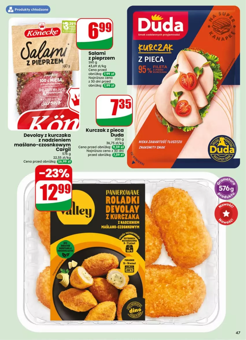 Gazetka promocyjna Dino - Gazetka 19 / 2026 - ważna 06.05 do 12.05.2026 - strona 47 - produkty: Kurczak, Piec, Pieprz, Salami