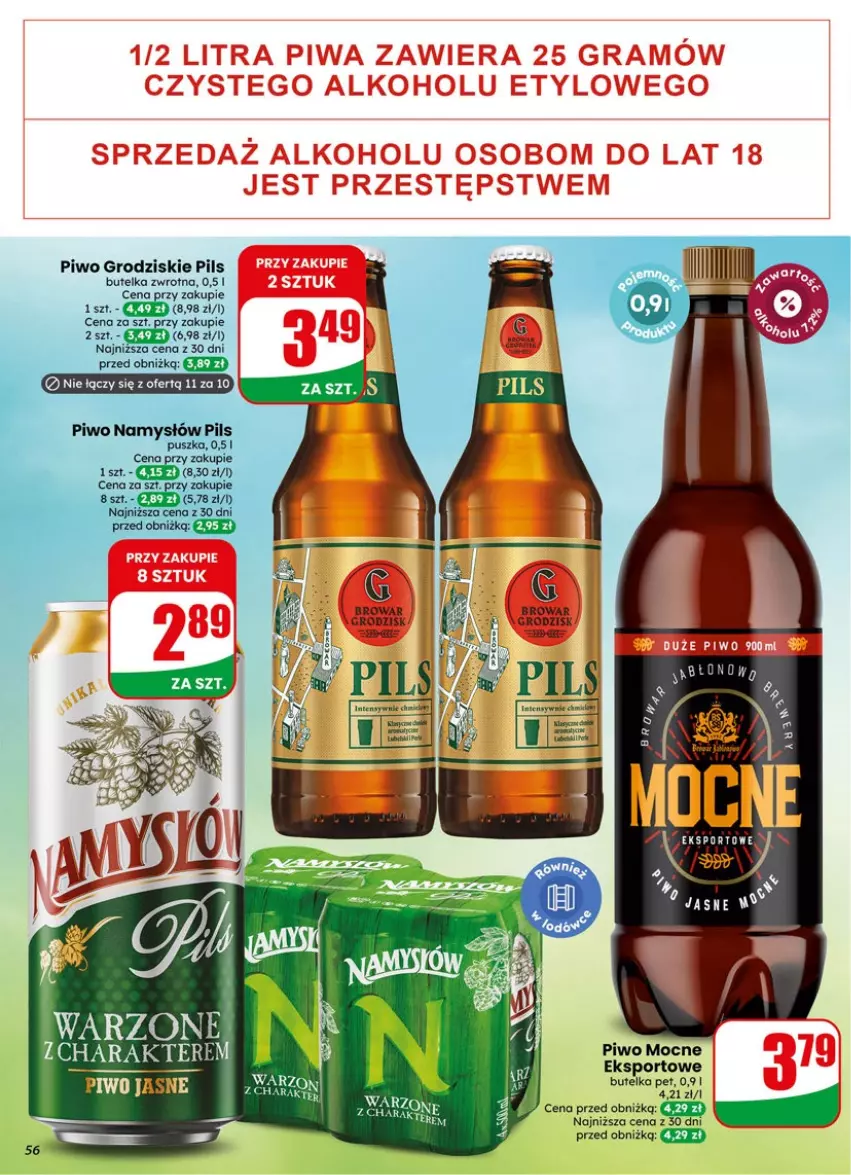 Gazetka promocyjna Dino - Gazetka 19 / 2026 - ważna 06.05 do 12.05.2026 - strona 56 - produkty: LG, Piwo, Por, Sport