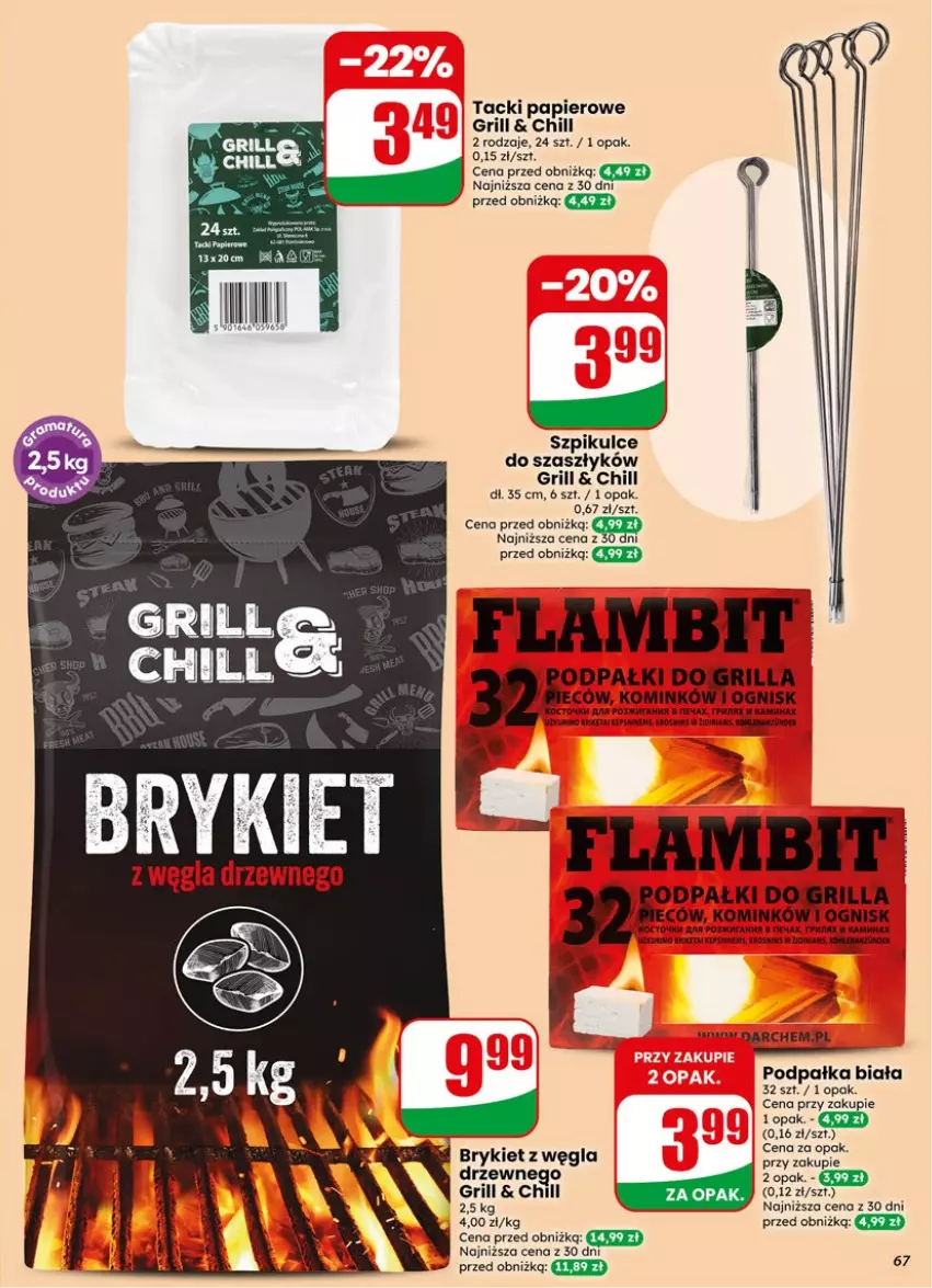 Gazetka promocyjna Dino - Gazetka 19 / 2026 - ważna 06.05 do 12.05.2026 - strona 67 - produkty: Grill, Papier