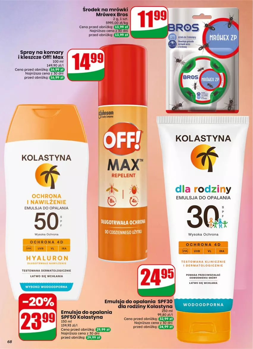 Gazetka promocyjna Dino - Gazetka 19 / 2026 - ważna 06.05 do 12.05.2026 - strona 68 - produkty: Emulsja, Sok