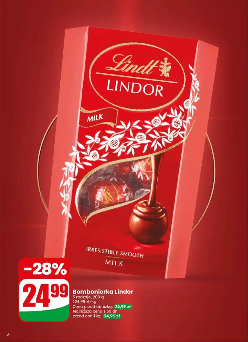 Gazetka promocyjna Dino - Gazetka 19 / 2026 - ważna 06.05 do 12.05.2026 - strona 8 - produkty: Lindor