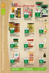 Gazetka promocyjna Bi1 - Domowe przysmaki - Gazetka - ważna od 16.11 do 16.11.2021 - strona 13 - produkty: Sos, Papryka, Kisiel, Dżem, Przyprawy, Sezam, Pesto, Gruszki, Spaghetti, Groch, Olej, Ocet, Budyń, Herbapol