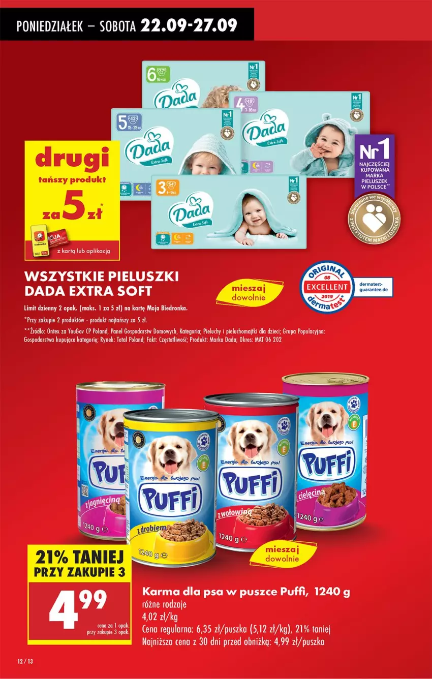 Gazetka promocyjna Biedronka - Od Poniedziałku - ważna 22.09 do 27.09.2025 - strona 12 - produkty: Fa, Ziaja