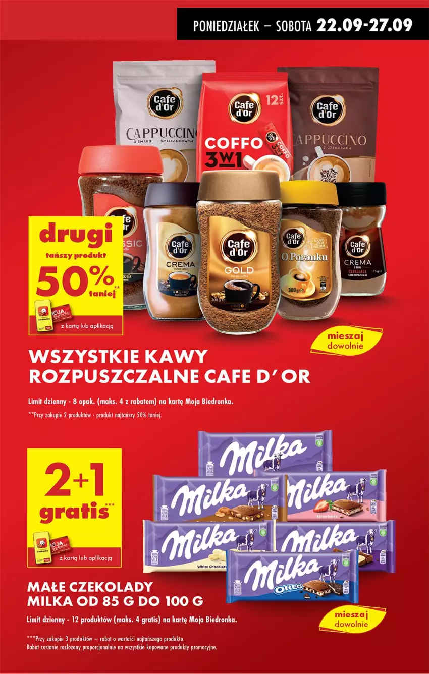 Gazetka promocyjna Biedronka - Od Poniedziałku - ważna 22.09 do 27.09.2025 - strona 7 - produkty: Gra, Milka, Por