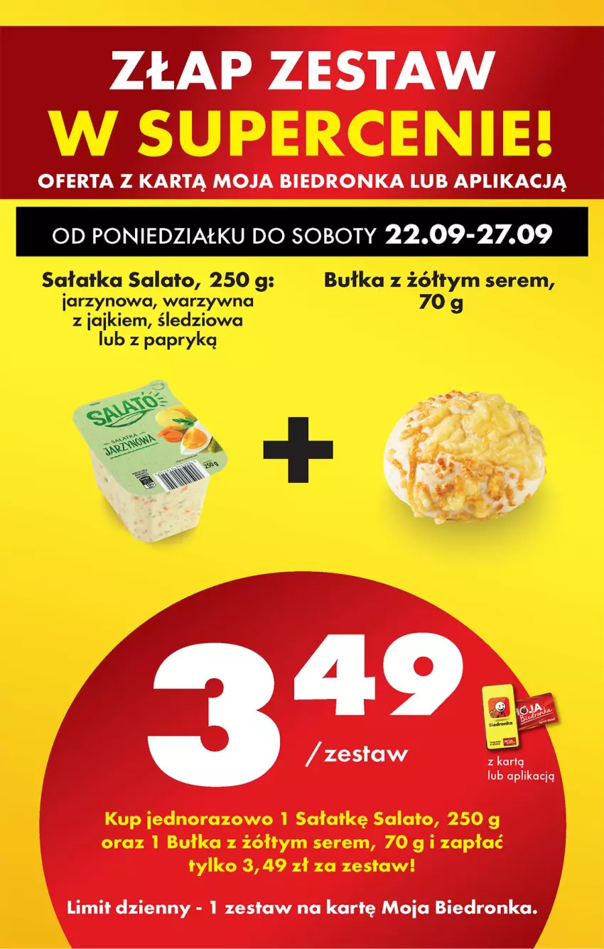 Gazetka promocyjna Biedronka - Od Poniedziałku - ważna 22.09 do 27.09.2025 - strona 82 - produkty: Sałat, Sałatka, Ser