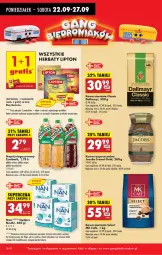 Gazetka promocyjna Biedronka - Od Poniedziałku - Gazetka - ważna od 27.09 do 27.09.2025 - strona 26 - produkty: Earl Grey, Kawa rozpuszczalna, Por, Gra, Kawa ziarnista, Dallmayr, Kawa, O nas, Lipton, Tymbark, Napój niegazowany, Jacobs, Karmi, Napój, Mięta, Mleko