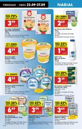 Gazetka promocyjna Biedronka - Od Poniedziałku - Gazetka - ważna od 27.09 do 27.09.2025 - strona 34 - produkty: Mozzarella, Ser topiony, Rycki Edam, Top, Ser, Gra, Serek, Serek twarogowy, Edam, Ser pleśniowy, Gouda, Kefir, Almette, Fa