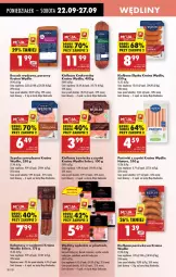 Gazetka promocyjna Biedronka - Od Poniedziałku - Gazetka - ważna od 27.09 do 27.09.2025 - strona 36 - produkty: Polędwica, Kiełbasa krakowska, Parówki, Parówki z szynki, Kiełbasa zywiecka, Szynka, Boczek, Kabanos, Kiełbasa, Kiełbasa śląska