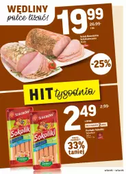 Gazetka promocyjna Intermarche - Wszystkich świętych - Gazetka - ważna od 02.11 do 02.11.2021 - strona 16 - produkty: Piec, Parówki sokoliki, Sok, Parówki, Duda, Schab pieczony