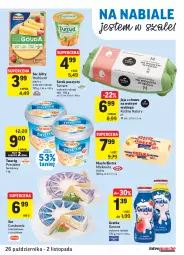 Gazetka promocyjna Intermarche - Wszystkich świętych - Gazetka - ważna od 02.11 do 02.11.2021 - strona 21 - produkty: Serek puszysty, Top, Ser, Gra, Danone, Twaróg, Jaja, Szal, Mlekovita, Tarta, Serek, Kotlin, Hochland, Masło, Tartare, Mleko