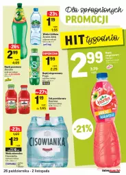 Gazetka promocyjna Intermarche - Wszystkich świętych - Gazetka - ważna od 02.11 do 02.11.2021 - strona 31 - produkty: Dawtona, Top, Sok, Gra, LANA, Napój gazowany, Sok pomidorowy, Woda mineralna, Napój niegazowany, Woda, Napój, Cisowianka
