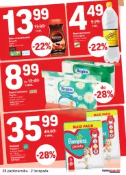 Gazetka promocyjna Intermarche - Wszystkich świętych - Gazetka - ważna od 02.11 do 02.11.2021 - strona 9 - produkty: Top, Gin, Pampers, Papier, Kawa, Schweppes, Napój