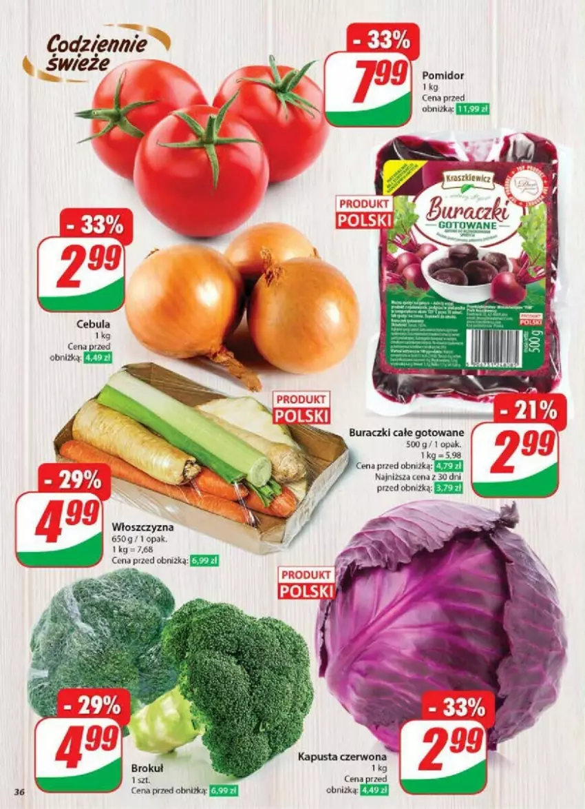 Gazetka promocyjna Dino - ważna 02.01 do 07.01.2025 - strona 30 - produkty: Brie, Buraczki, Cebula