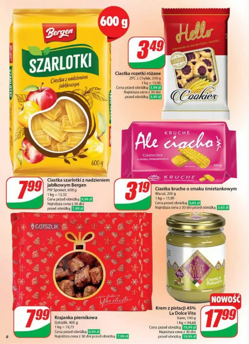 Gazetka promocyjna Dino - ważna 02.01 do 07.01.2025 - strona 55 - produkty: Ciastka, J. Chylak, Piernik, Róża, Wasa