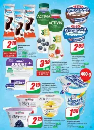 Gazetka promocyjna Dino - Gazetka - ważna od 07.01 do 07.01.2025 - strona 33 - produkty: Jogurt naturalny, Ser, Danone, Piątnica, Jogurt, Mlekovita, Activia, Ferrero, Deser, Jogurt pitny, Kinder, Mleko, Fa
