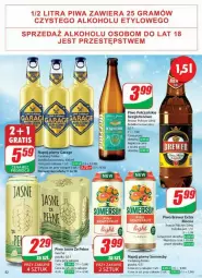 Gazetka promocyjna Dino - Gazetka - ważna od 07.01 do 07.01.2025 - strona 48 - produkty: Piwa, Piwo, Pur, Gra, Somersby, Carlsberg, Piwo jasne, Napój