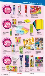 Gazetka promocyjna E Leclerc - Gazetka - ważna od 13.01 do 13.01.2025 - strona 12 - produkty: Mop, Papier, Długopis, Kolorowanka, Marker, Flamastry, Klej, Plastelina, Biuro