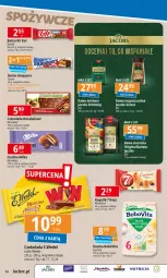 Gazetka promocyjna E Leclerc - Gazetka - ważna od 13.01 do 13.01.2025 - strona 14 - produkty: Kit Kat, Ciastka, Kawa rozpuszczalna, Ser, Kawa ziarnista, BoboVita, Kawa mielona, Kawa, Velvet, 7 Days, Vita C, Rogal, Czekolada, Jacobs Velvet, Baton, Knoppers, Jacobs, Milka