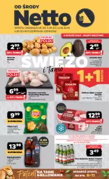 Gazetka promocyjna Netto - Od Środy - Gazetka - ważna od 06.06 do 06.06.2026 - strona 1 - produkty: Piwa, Piwo, Kurczak, Sok, Ser, Gin, Gra, Sokołów, Papryka, Chipsy, Mirinda, Lody, Pepsi, Napój gazowany, Grill, Lay’s, Napój, Kiełbasa, Kiełbasa śląska