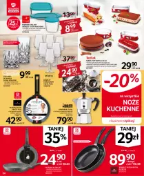 Gazetka promocyjna Selgros - Oferta przemysłowa - Gazetka - ważna od 29.06 do 29.06.2022 - strona 24 - produkty: Pojemnik szklany, Pur, Noż, Tortownica, Pojemnik, Talerz, Whisky, Szklanka, Patelnia, Kawiarka