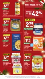 Gazetka promocyjna Aldi - Pełny katalog - Gazetka - ważna od 18.12 do 18.12.2022 - strona 13 - produkty: Chrzan, Lubella, All Seasons, Makaron, Krakus, Ser, Por, Mus, Pietruszka, Oliwki, Bell, Sony, Bella, Mieszanka warzyw