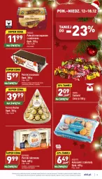 Gazetka promocyjna Aldi - Pełny katalog - Gazetka - ważna od 18.12 do 18.12.2022 - strona 15 - produkty: Piernik, Cukier, Róża, Ferrero Rocher, Wawel, Sanki, Mola, Ferrero, Cukierki, Kokos