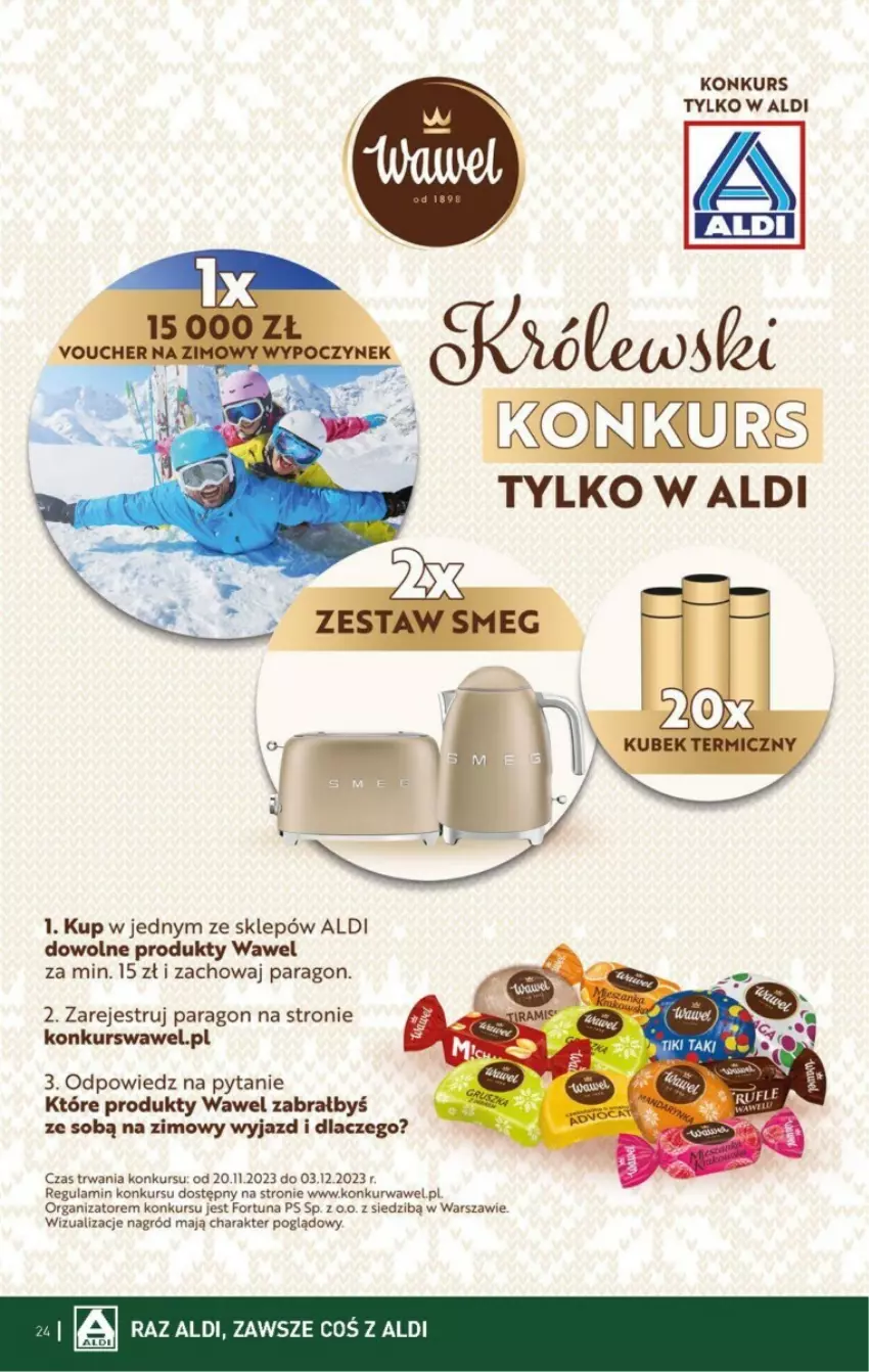 Gazetka promocyjna Aldi - ważna 27.11 do 02.12.2023 - strona 17 - produkty: Fortuna, Wawel