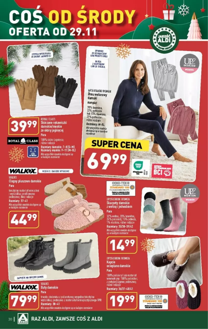 Gazetka promocyjna Aldi - ważna 27.11 do 02.12.2023 - strona 24 - produkty: Bluza, Fa, Orka, Wełna