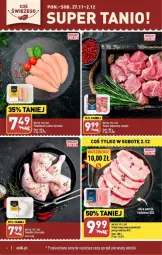 Gazetka promocyjna Aldi - Gazetka - ważna od 02.12 do 02.12.2023 - strona 40 - produkty: Kurczak, Por, Mięsne specjały, Szyny