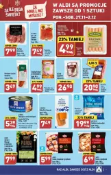 Gazetka promocyjna Aldi - Gazetka - ważna od 02.12 do 02.12.2023 - strona 41 - produkty: Pierogi, Halibut, Sos, Ser, BIC, Parówki, Suempol, Szynka, Kiełbasa krucha, Kapustą, Tuńczyk, Kiełbasa, Szpinak