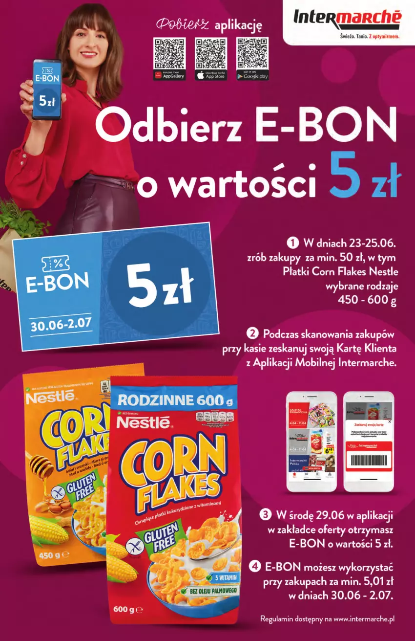 Gazetka promocyjna Intermarche - Start Tygodnia - ważna 27.06 do 29.06.2022 - strona 3 - produkty: Corn flakes, Mobil