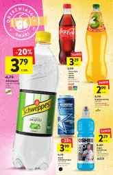 Gazetka promocyjna Intermarche - Start Tygodnia - Gazetka - ważna od 29.06 do 29.06.2022 - strona 28 - produkty: Gra, Coca-Cola, Schweppes, Napój izotoniczny, Napój gazowany, Oshee, Fanta, Sprite, Napój, Fa