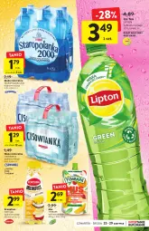Gazetka promocyjna Intermarche - Start Tygodnia - Gazetka - ważna od 29.06 do 29.06.2022 - strona 29 - produkty: Mus, Ice tea, Fortuna, Lipton, Tymbark, Woda mineralna, Staropolanka, Woda, Cisowianka, Fa