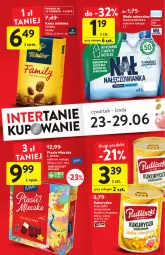Gazetka promocyjna Intermarche - Start Tygodnia - Gazetka - ważna od 29.06 do 29.06.2022 - strona 6 - produkty: Tchibo, Nałęczowianka, Ser, Kawa mielona, Kawa, Mleczko, Ptasie mleczko, Tchibo Family, Woda mineralna, E. Wedel, Pudliszki, Woda, Kukurydza, Fa