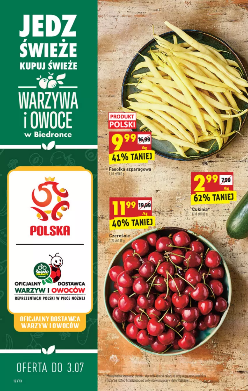 Gazetka promocyjna Biedronka - W tym tygodniu - ważna 01.07 do 07.07.2021 - strona 12 - produkty: Fa, Noż, Owoce, Warzywa, Warzywa i owoce