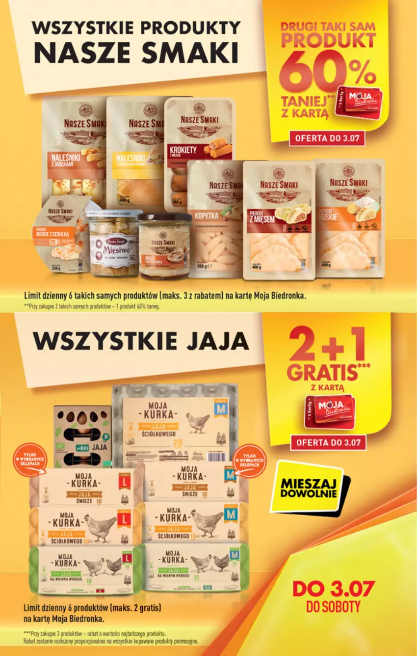 Gazetka promocyjna Biedronka - W tym tygodniu - ważna 01.07 do 07.07.2021 - strona 9 - produkty: Fa, Gra, Jaja, Por