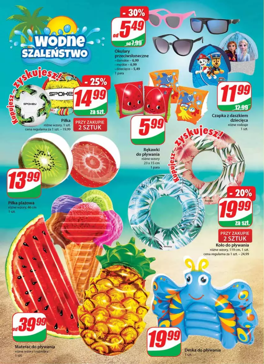 Gazetka promocyjna Dino - Gazetka - ważna 23.06 do 29.06.2021 - strona 20 - produkty: Czapka, Dzieci, Materac, Tera