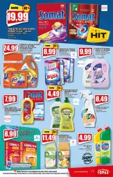 Gazetka promocyjna Topaz - Gazetka - Gazetka - ważna od 26.01 do 26.01.2022 - strona 17 - produkty: Top, Sok, Sól, Por, Gin, Cif, Air Wick, Tablet, Płyn nabłyszczający, Kuchnia, Proszek do prania, Zdrowie, Vizir, Płyn do płukania, Somat, Zmywarki, Bryza, Tabletki do zmywarki