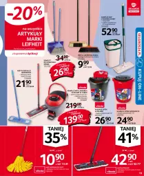Gazetka promocyjna Selgros - Oferta przemysłowa - Gazetka - ważna od 13.10 do 13.10.2021 - strona 19 - produkty: Mop, Rama, Kije, Wiadro, Miotła