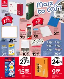 Gazetka promocyjna Selgros - Oferta przemysłowa - Gazetka - ważna od 13.10 do 13.10.2021 - strona 26 - produkty: Ser, Mop, Gra, Papier, Rama, Długopis, Marker, Kosz, Podkładka, Mysz, Okulary do czytania, Podkład